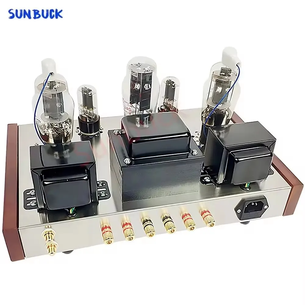 Sunbuck Class A 6n8p push fu25 tube amplifier kit DIY Vacuum Tube Amplifier Superior to fu19