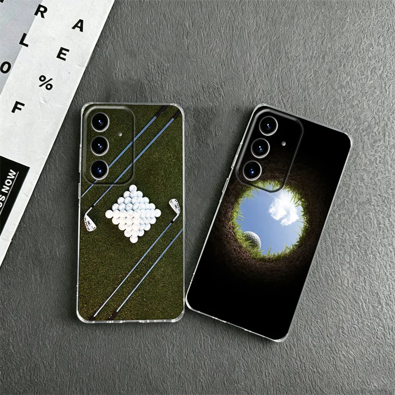 Modern Golf Phone Case for Samsung A57 A56 A55 A54 A17 A16 A15 A14 A37 A36 A35 A34 A27 A26 A25 A24 A07 A06 A05S A04S M33 Note 20
