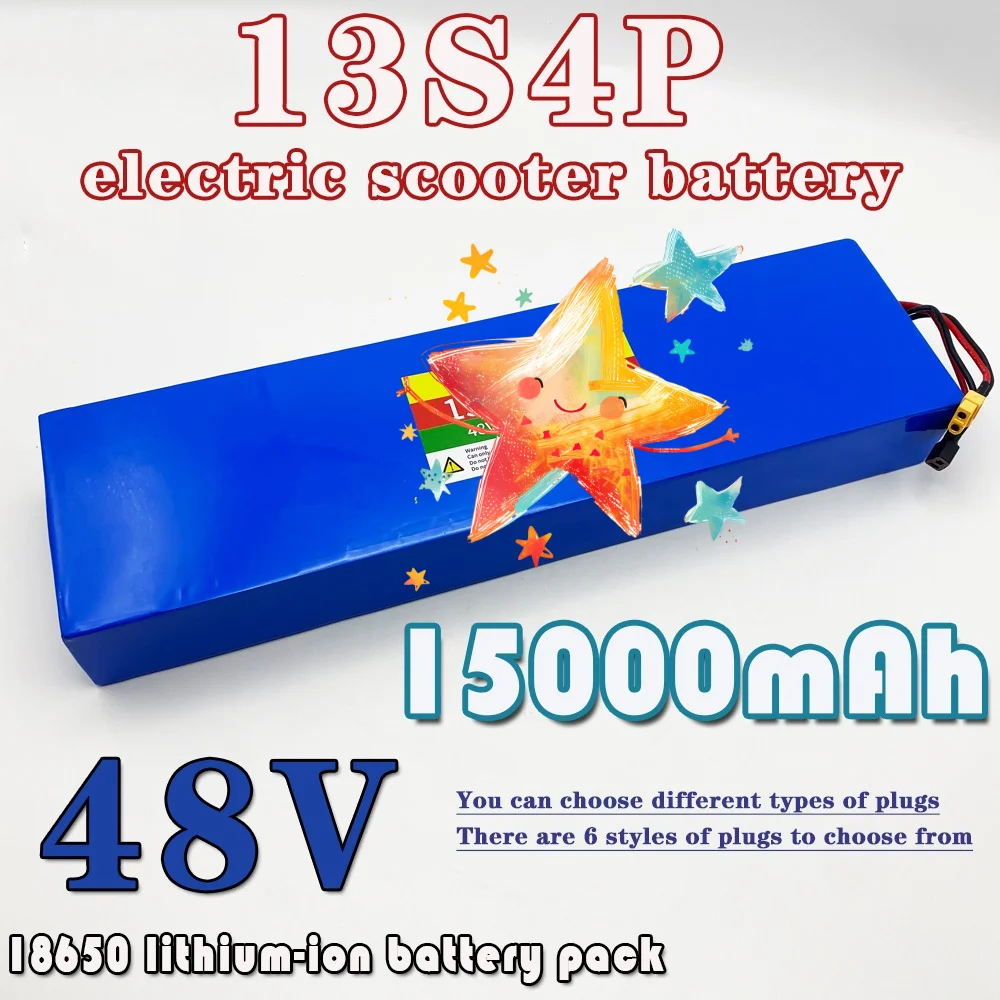

for Kugoo M4/M4 Pro/Max Speed to replace built-in batteries 48V 15Ah 18650 lithium 13S4P battery pack with BMS