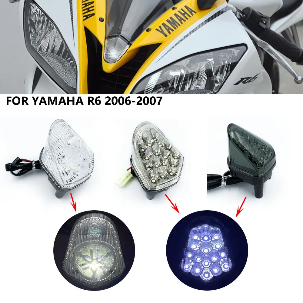 

For YAMAHA YZF R6 2006-20007 Motorcycle Accessories Front Center Marker LED Pilot Light Headlight Headlamp Fog Lamp Head Light