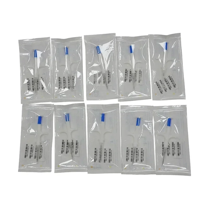 Mini-Mikrochips, 1,4 x 8 mm, RFID-Injektion mit Nadel, X10-Hunde-Identitätschip für Haustiere, Arowana, Welpen, Kätzchen, Hamster, Vögel, Management