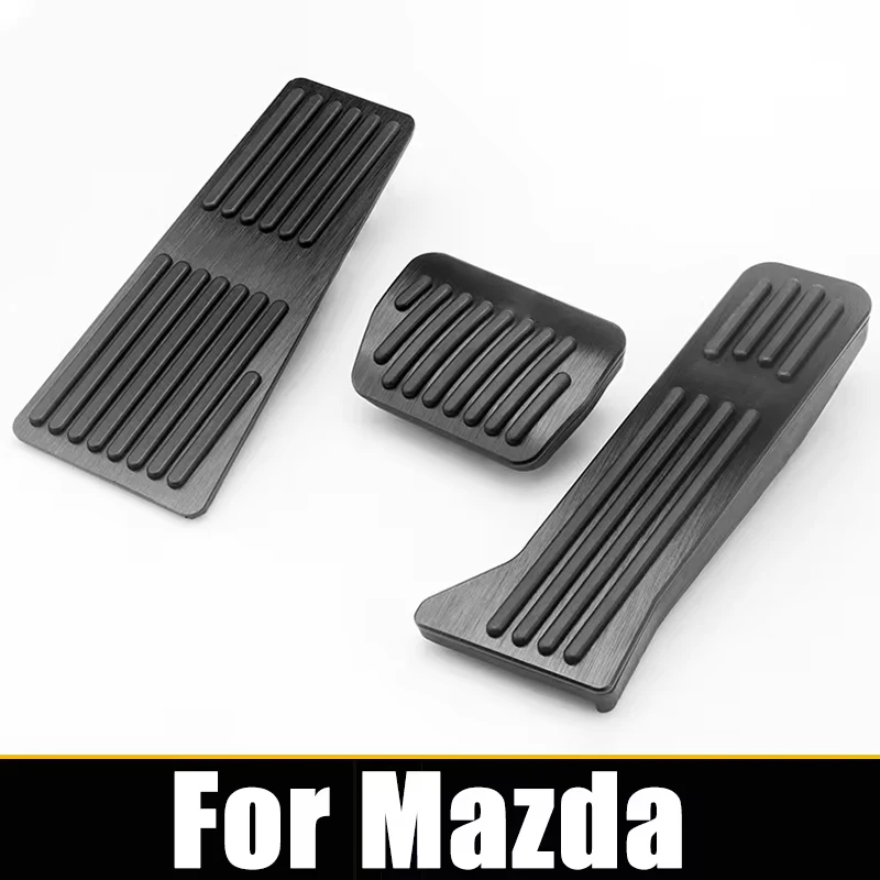 

For Mazda 2 6 GJ CX-5 CX5 CX3 CX7 CX8 CX9 2012-2018 2019 2020 2021 2022 2023 2024 Car Foot Rest Gas Brake Pedal Clutch Cover Pad