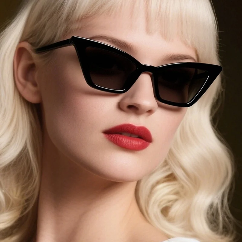 

Sunglasses Men Women Light Cateye Fashion Brand Luxury Designer Retro Sexy Outdoor Party Durable gafas de sol Daily Eyewear Y2K