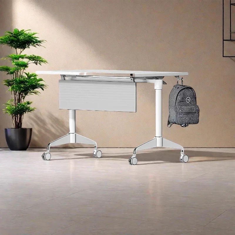 Office Desks Executive Thickened Desktop Training Table Support Customization Silent Universal Wheel Work Tables Desk