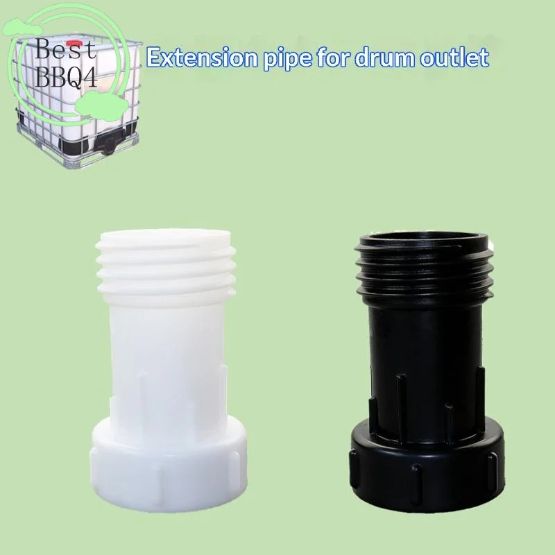 (BBQ4)S60 To S60 IBC Tank Adapter Extension 2-Inch Connector Adapter Fitting Garden Irrigation Water Tank Plastic Extension Hose