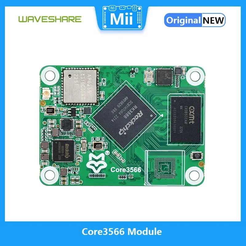 Compatibile con Raspberry Pi CM4 Core3566 modulo Rockchip RK3566 opzioni processore Quad-core per RAM / eMMC/ Wirelessg