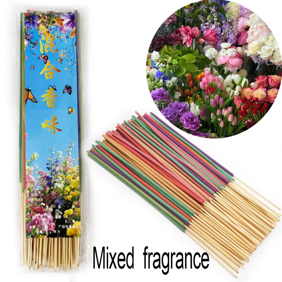 Handgefertigte Bambusstäbchen, Duftende Rosen, Salbei, Zitronengras und Andere Aromen für Langanhaltende Heimdekoration – Detail 6