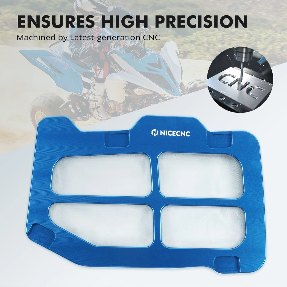 NICECNC For Yamaha Raptor 700 YFM700 2006-2021 RAPTOR 700R 2011-2021 Airbox Lid Guard Cover Protector ATV Accessories Aluminum