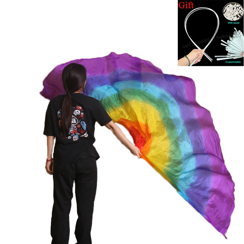 Nuova bandiera Puntelli per la danza Accessori Abbigliamento per spettacoli in chiesa 140x90 cm Bandiere di lode multicolori con bandiera di culto con bastone telescopico