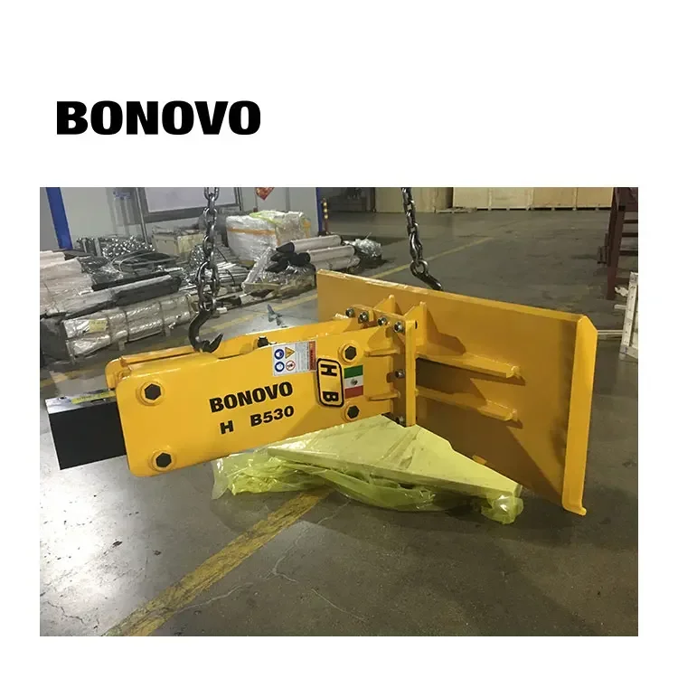 Bonovo factory price For bobcat hydraulic breaker attachment for skid steer loader