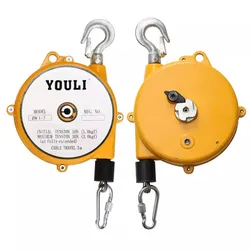 9-15KG Spring Balancer Self-locking Tower-Type Lifting Hook Spring Holder Steel Wire Rope Lifting Jack