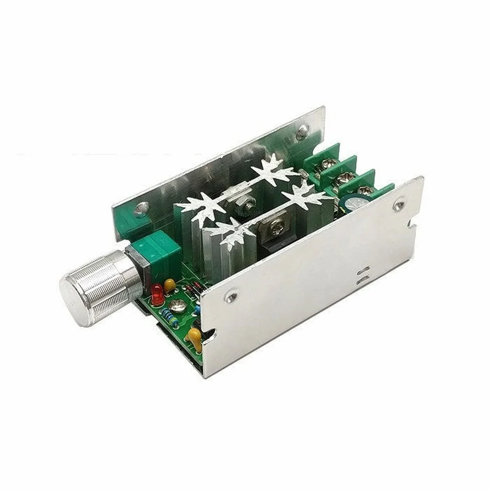 Stepless motor speed regulator DC motor controller reverse connection protection compatible with 10V to 60V power 10 amp current