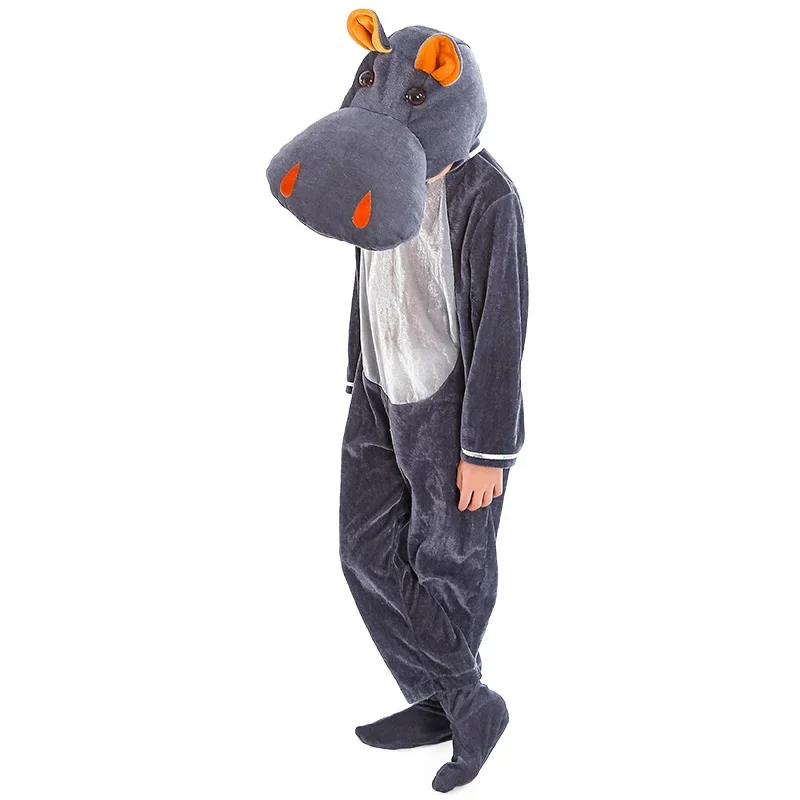 MN1 Kids Marine Animal Performance Costumes Crab Lobster Penguin Dolphin Cosplay Jumpsuit Halloween Boys and Girls Animal Co9*Jy