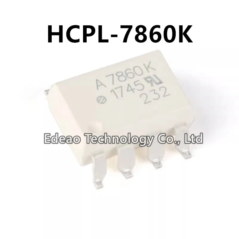 10pcs/lot NEW A7860K HCPL7860K HCPL-7860K HCPL-7860K-500E SOP-8 Optical isolation amplifier