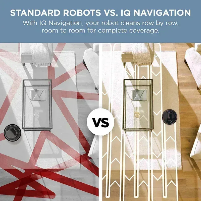 PMD4-Shark IQ Robot Vacuum AV1002AE with XL Self-Empty Base,Self-Cleaning Brushroll,Advanced Navigation,Wi-Fi,Compatible Ale,