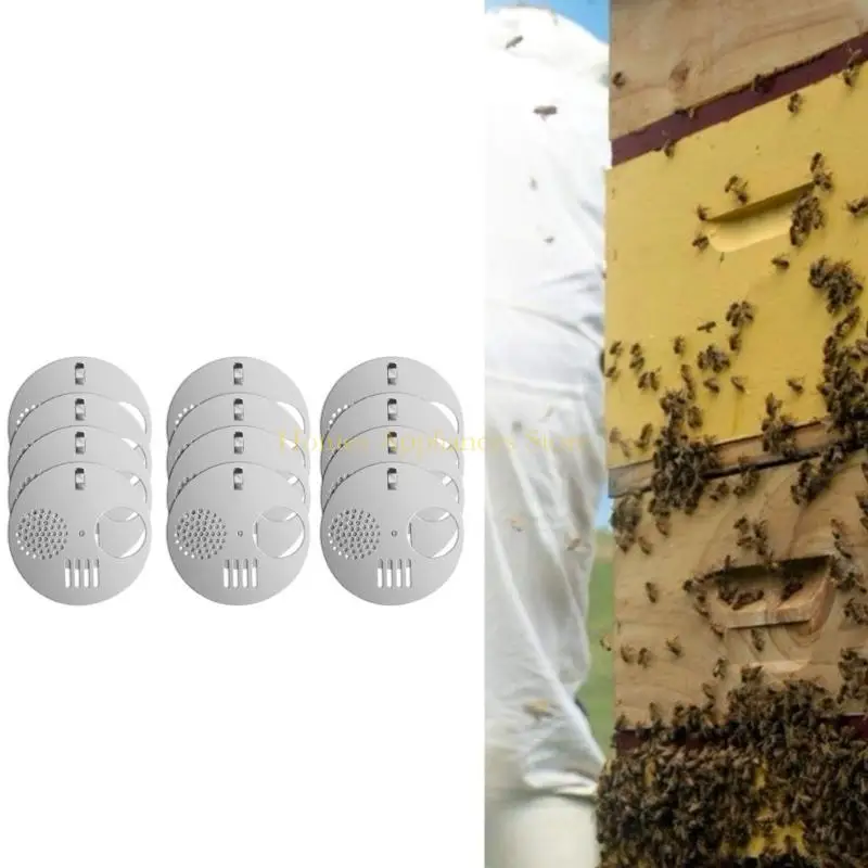 Suministros apicultura D0AB Puerta entrada colmena adecuada para uso duradero