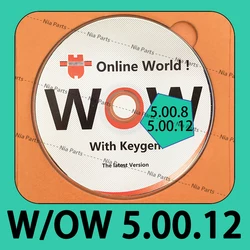 5.00.12 WOW 5.00.8 R2 Sn-ooper Con auto Keygen Strumenti di ispezione software diagnostico Strumento diagnostico ECU Interfaccia di riparazione automatica