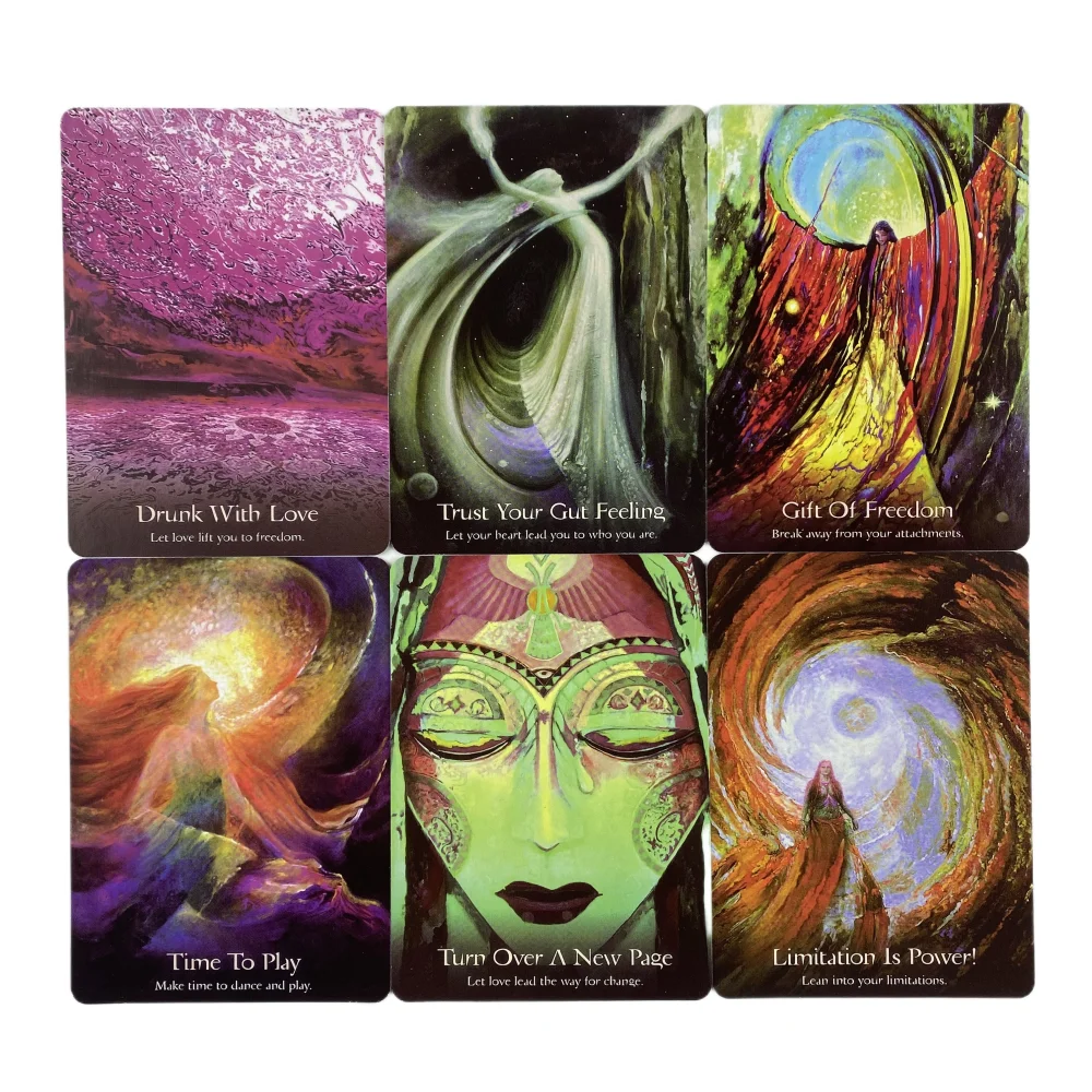 Sufi Wisdom Oracle Cards A 44 Tarot English Visions Divination Edition Deck Borad Playing Games