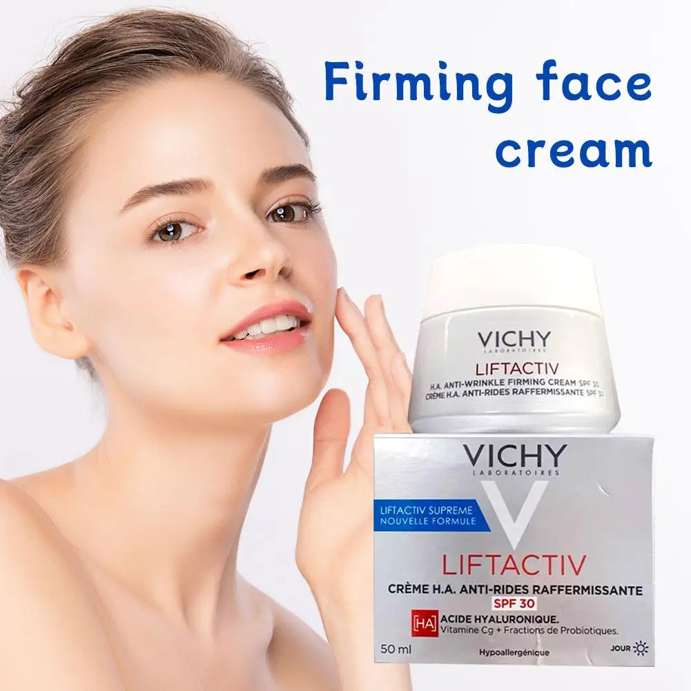 Vichy Active Plastic Anti-wrinkle Night Cream Natural Formula Multifunctional Long-lasting Moisturizing Nourishing Skin Care