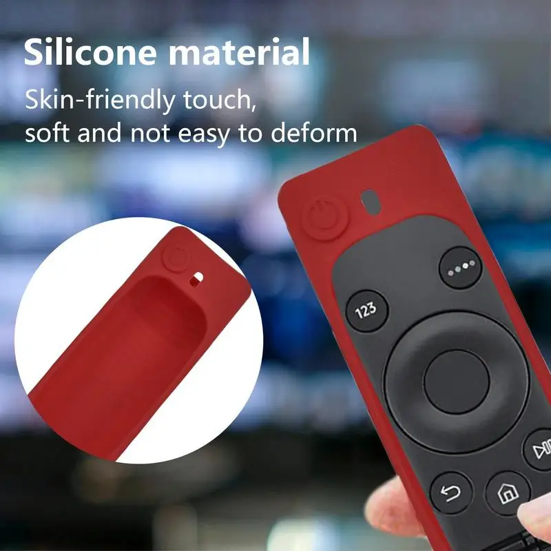 Remote Case Silikon stoß feste Schutzhülle rutsch feste TV-Stick Hülle für BN59-01259B staub dichte Silikon hülle