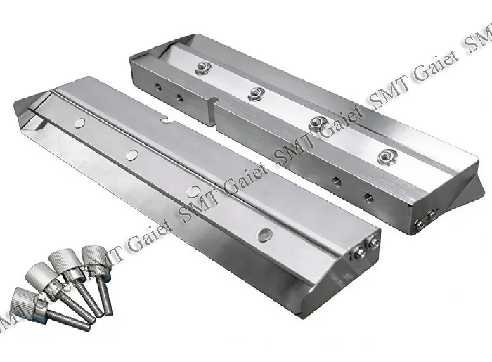 DEK Squeegee Holder 170mm,200mm,250mm,300mm,350mm,400mm,440mm,483mm,510mm,535m,580mm,610mm 60 deg. 6mm Overhang for DEK Machine