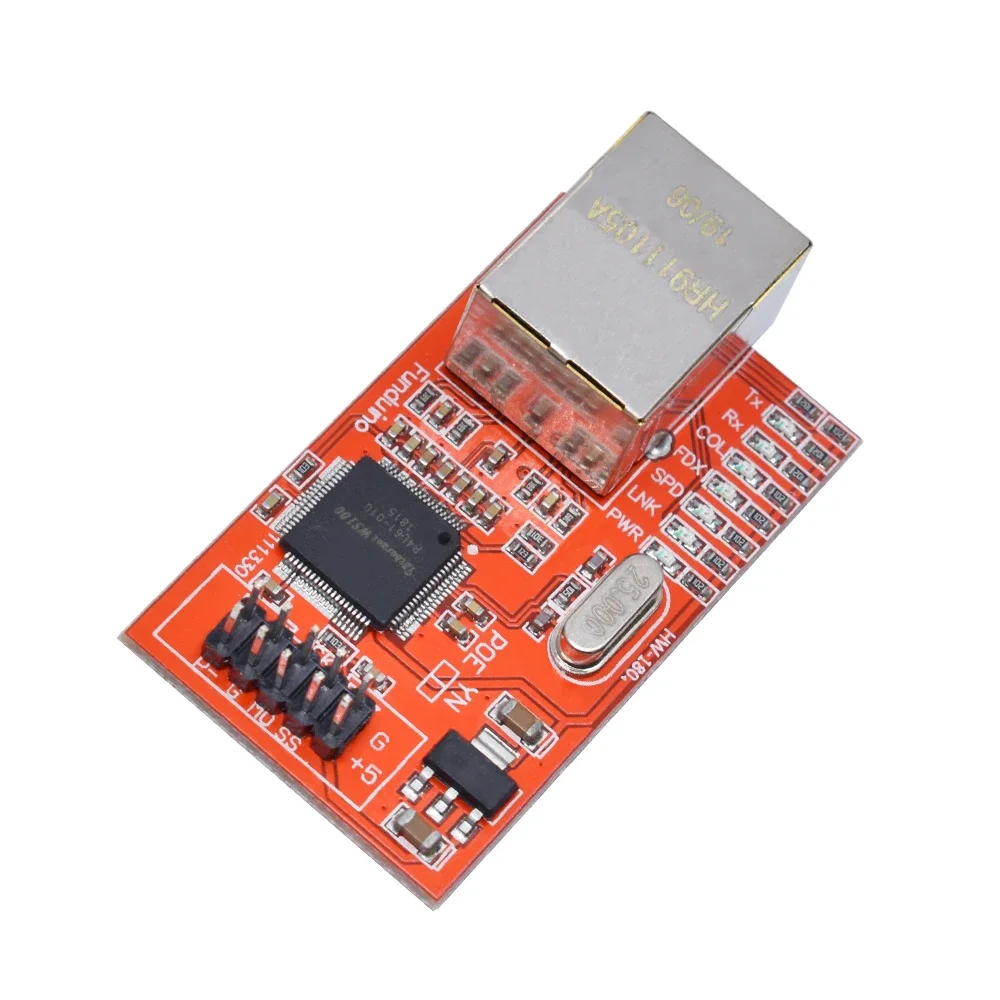 Mini W5100 LAN Ethernet Shield Network Board Module R3 W5100 3,3 V, Compatible con Ethernet UNO Mega 2560
