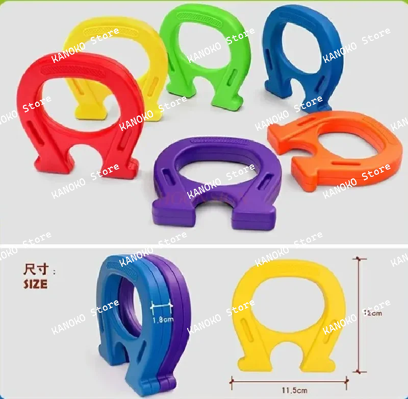 

Игрушки-магниты Science Mega (6 магнитов разных цветов). Большие сильные игрушки-подковы для детей, мальчиков и девочек. Наука