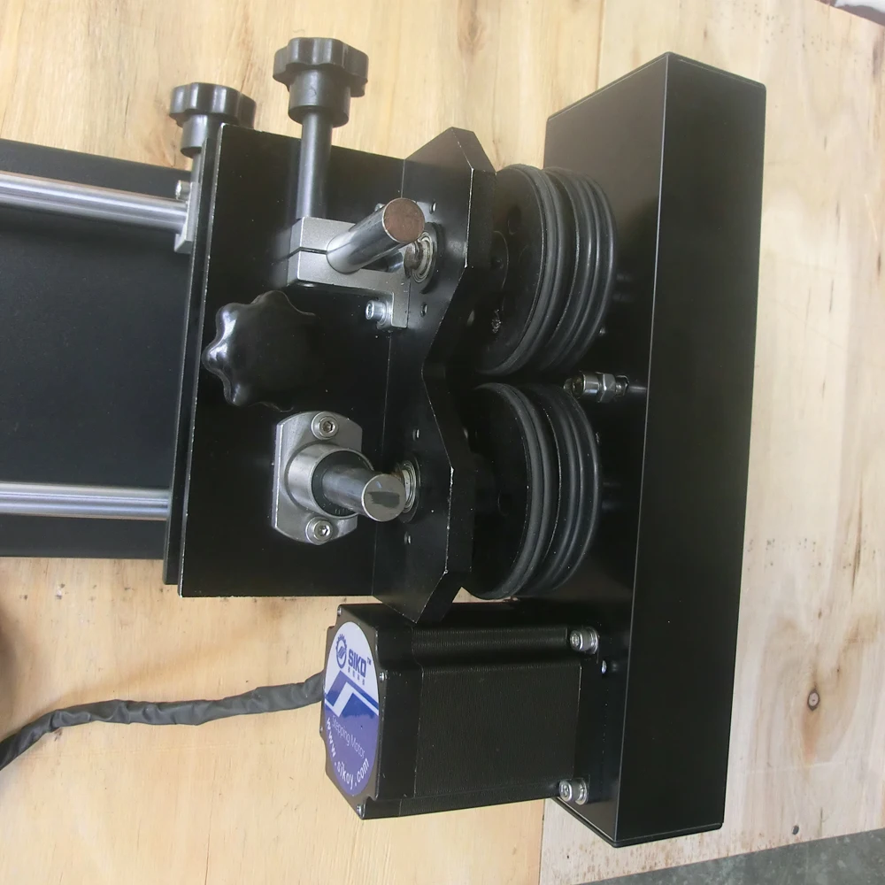 TLF 4 عجلة الأسطوانة نوع حافة محرك تركيبات دوارة مرفق محور دوران لأشياء أسطوانية في حفارة ثاني أكسيد الكربون