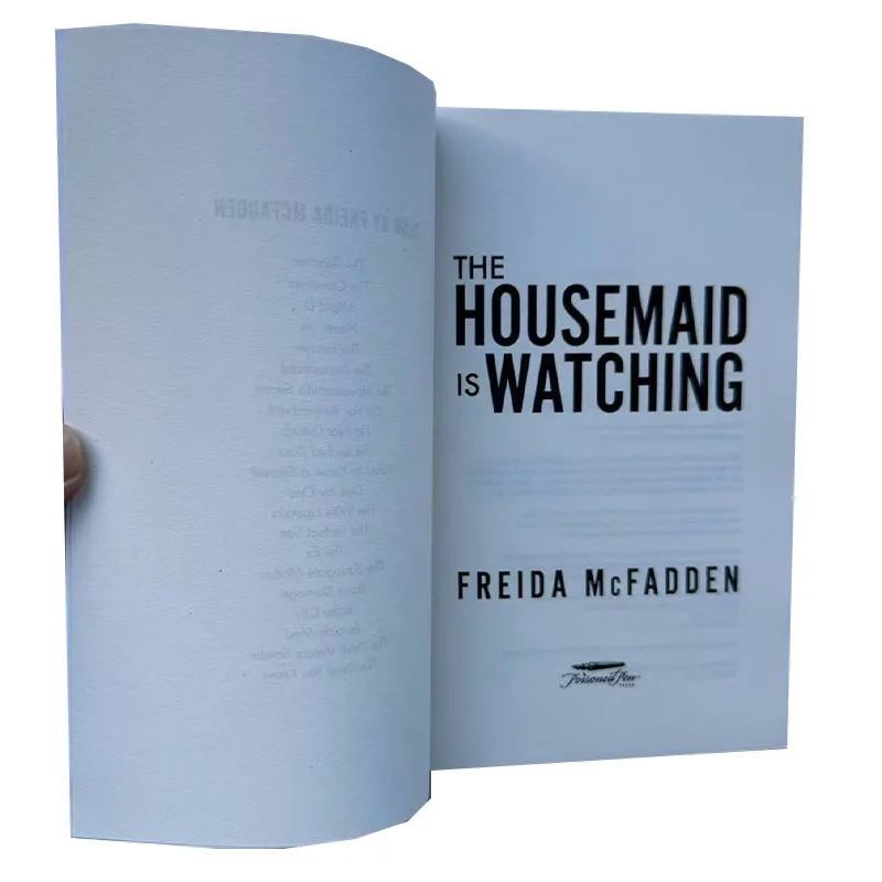 The Housemaid's Watching,Mystery Novels English Paperback Book