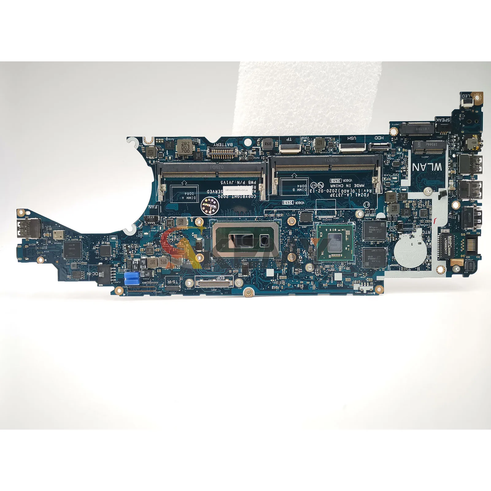 สำหรับเมนบอร์ดแล็ปท็อป DELL Latitude 5410 รุ่น LA-J373P 216-0923010 CN-0F1NKY พร้อมซีพียู i5 i7 เมนบอร์ดโน้ตบุ๊ก ทดสอบแล้ว 100% ใช้งานได้ปกติ