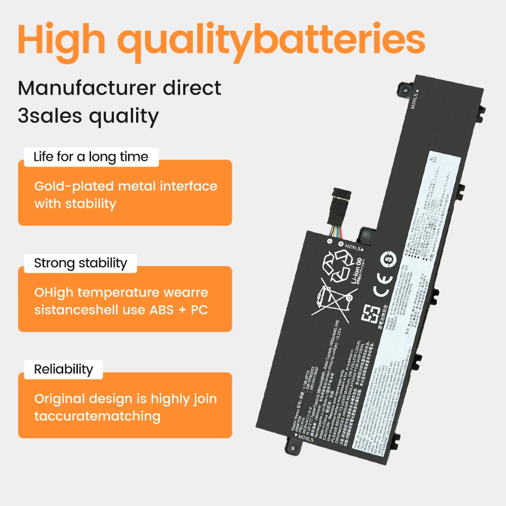 L19L6P72 L19C6P72 Laptop Battery For Lenovo ThinkPad T15p 1st Gen ThinkPad P15v 1st Gen 20TN 20TM 20TQ 20TR Series