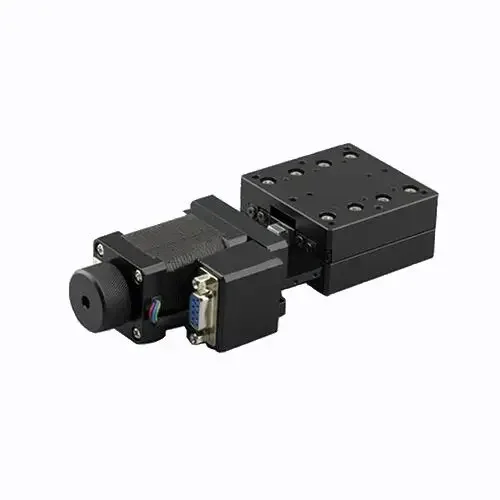 PP 110-20 Precise Translating Platform, X Axis Optical Station, Motorized Linear Stage, +/- 10 mm Travel