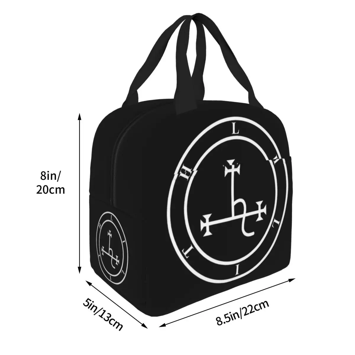 Sigil Of Lilith Lunch Bags Insulated Bento Box Waterproof Lunch Tote Resuable Picnic Bags Cooler Thermal Bag for Woman Office