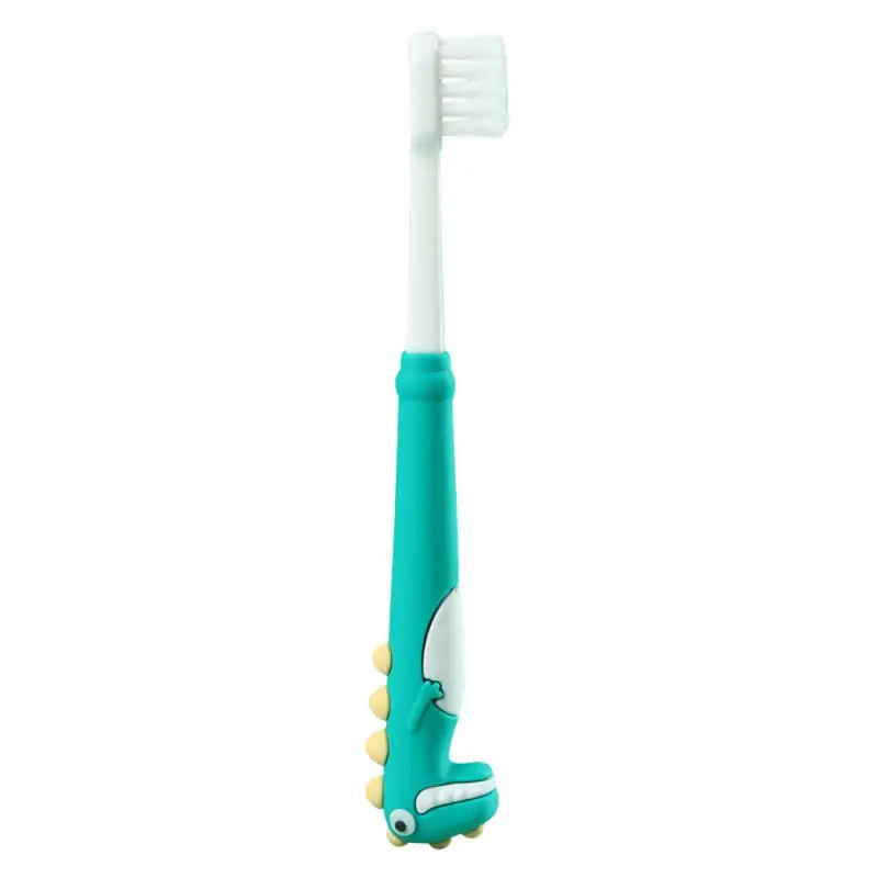 Oral Care Cleaning Soft Hair Dinosaur Small Head Baby Tooth Brushing Artifact Kid Care Toothbrush Baby Toothbrush Cute