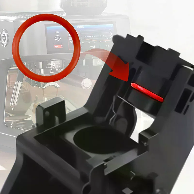 Zestaw 30 O-ringów uszczelniających, silikonowe uszczelki do ekspresu do kawy Saeco, uszczelki do grupy zaparzającej, uszczelki do złączki wylewki, akcesoria.