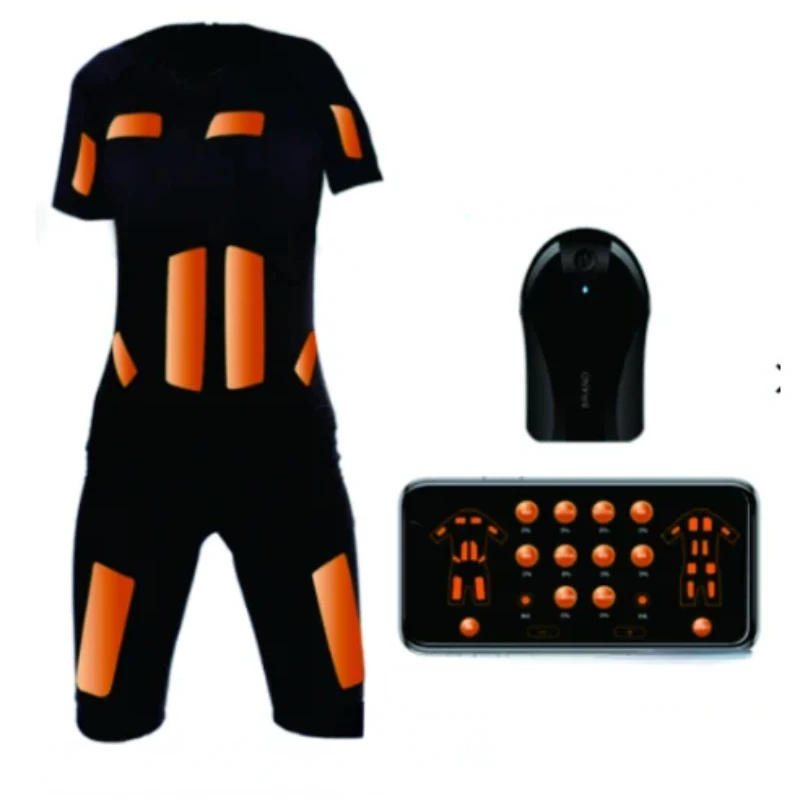 New Pattern Body Sculpting Fitness Trainer Slimming Muscle Stimulator Weight Loss Machine GYM Ems Training Suit Wireless