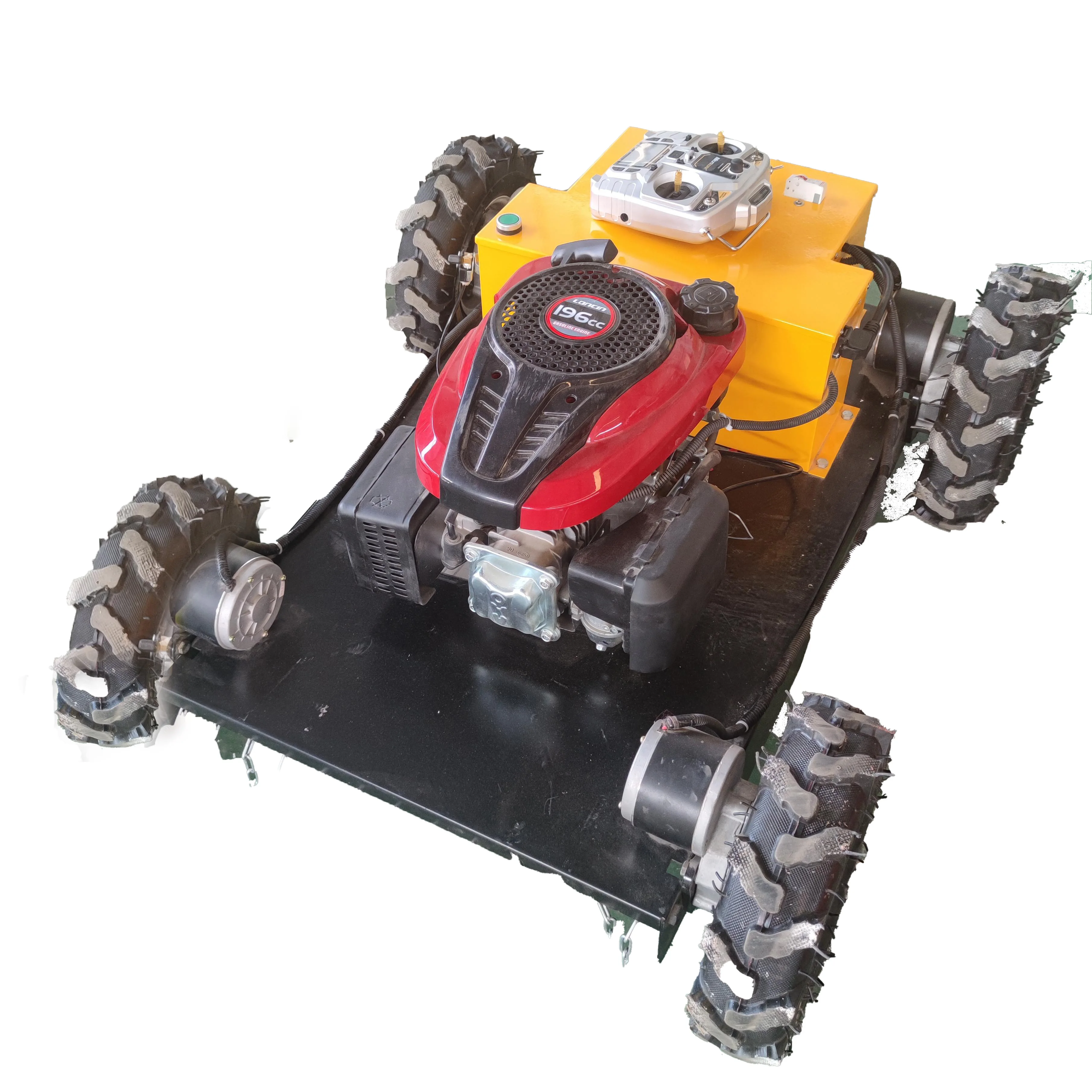 S-S550 Crawler Type Mini Remote Control Gasoline Engine Lawn Mower