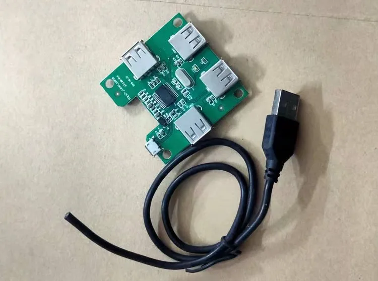 GL850G Chip USB2.0 Hub Hub Usb-poort Controller Usb Extender Extension Tungsten 2.0