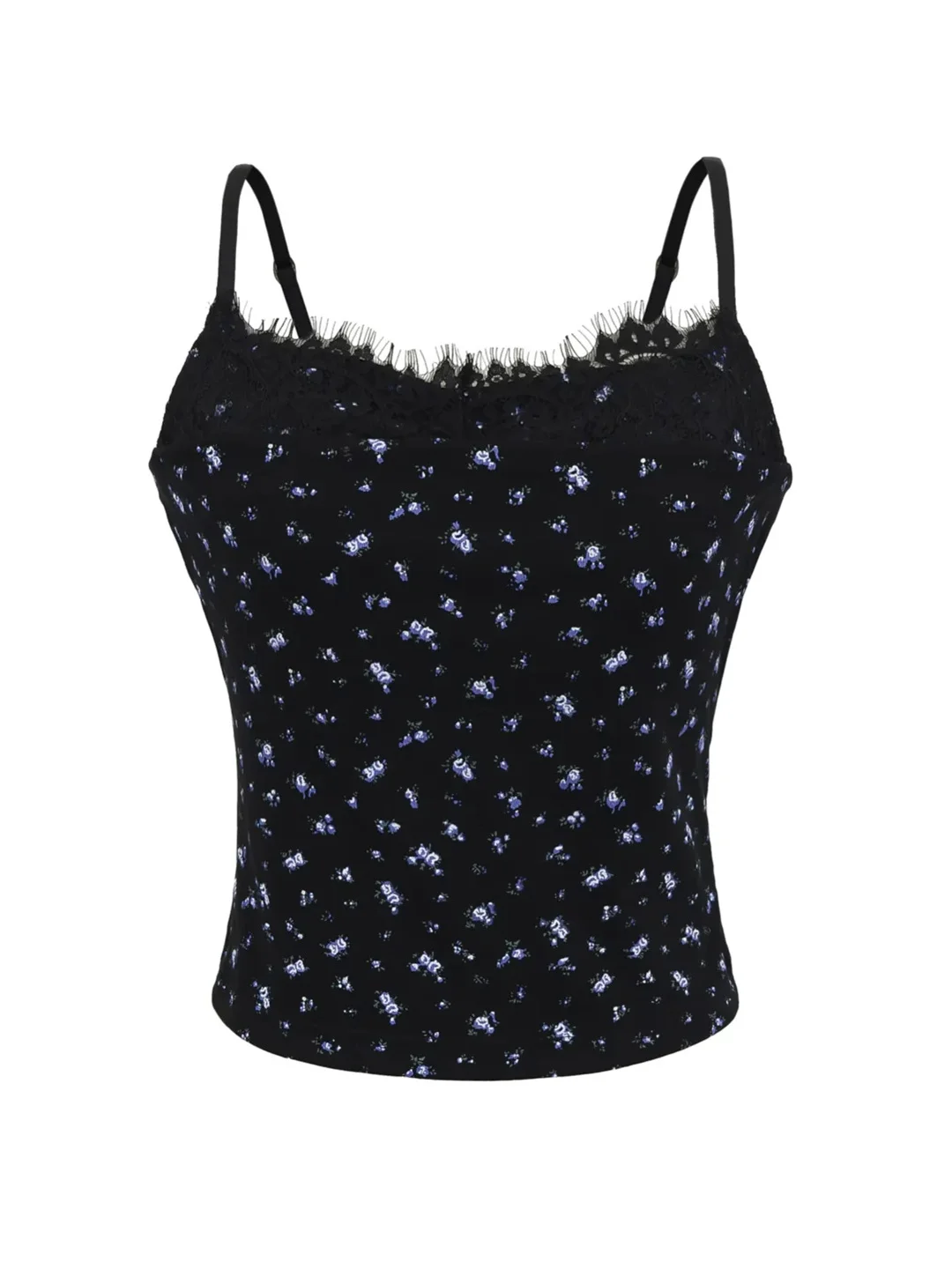 Lace Floral Print Csole Tank Top Women Summer Outfit ort Sle Slim Fit Base Layer ort irt for Young Women 8-24