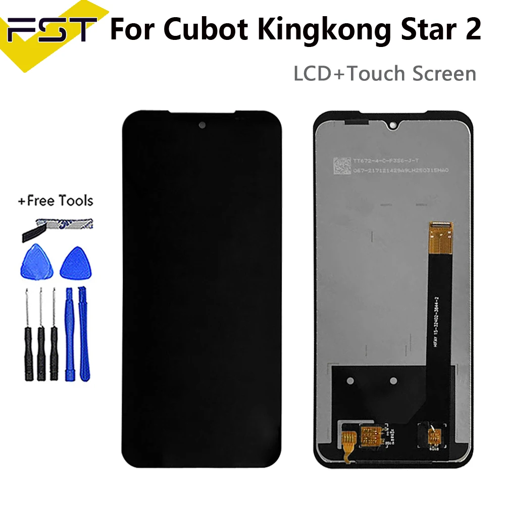 For Cubot KingKong Star 2 LCD Display with Touch Screen Digitizer Assembly For Cubot King Kong Star2 Display Repair
