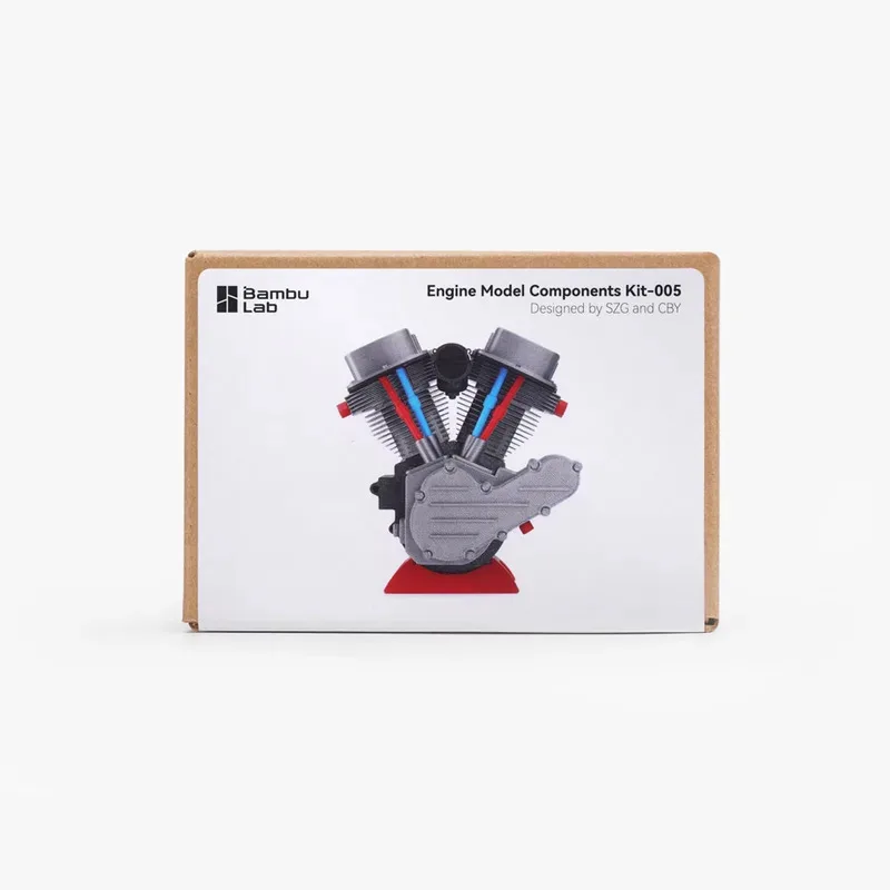 Engine Creativity Bambu Lab DIY 3D Printing Model Components Kit Creative 005 Parts for 3D Printer