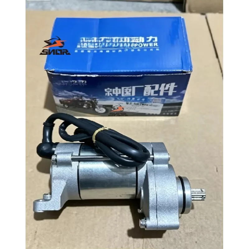 SNOR Electric Start Starter Motor for 62mm Bore ZongShen ZS 190cc Z190 W190 Engine
