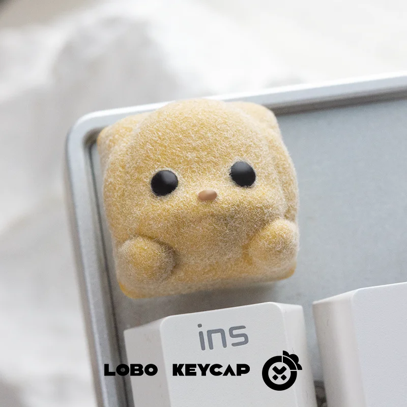 سلسلة أغطية مفاتيح على شكل حيو - مراجعة Keycaps Artisan Resin Handmade وسعره