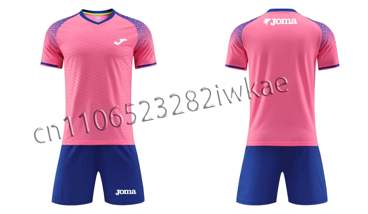 JOMA Conjunto de dos piezas de camiseta y pantalones cortos transpirables de secado rápido con estampado 3D para hombre para deportes al aire libre, fitness, ciclismo y entrenamiento