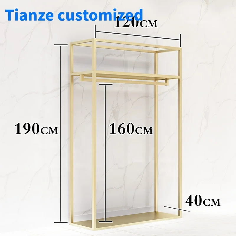 

（customized）China manufacture custom customizable design stand clothing rack display