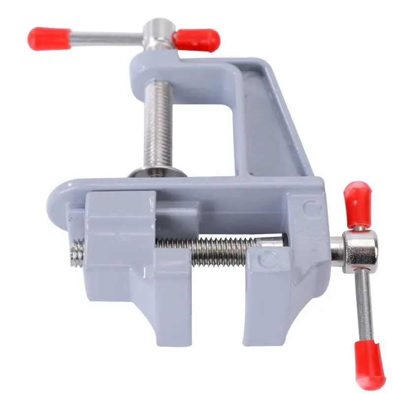 

Work Bench Vise Small Aluminum Alloy Bench Clamps Rustproof Portable Bench Vise Lightweight Vice Clamp For Home Outdoor Work