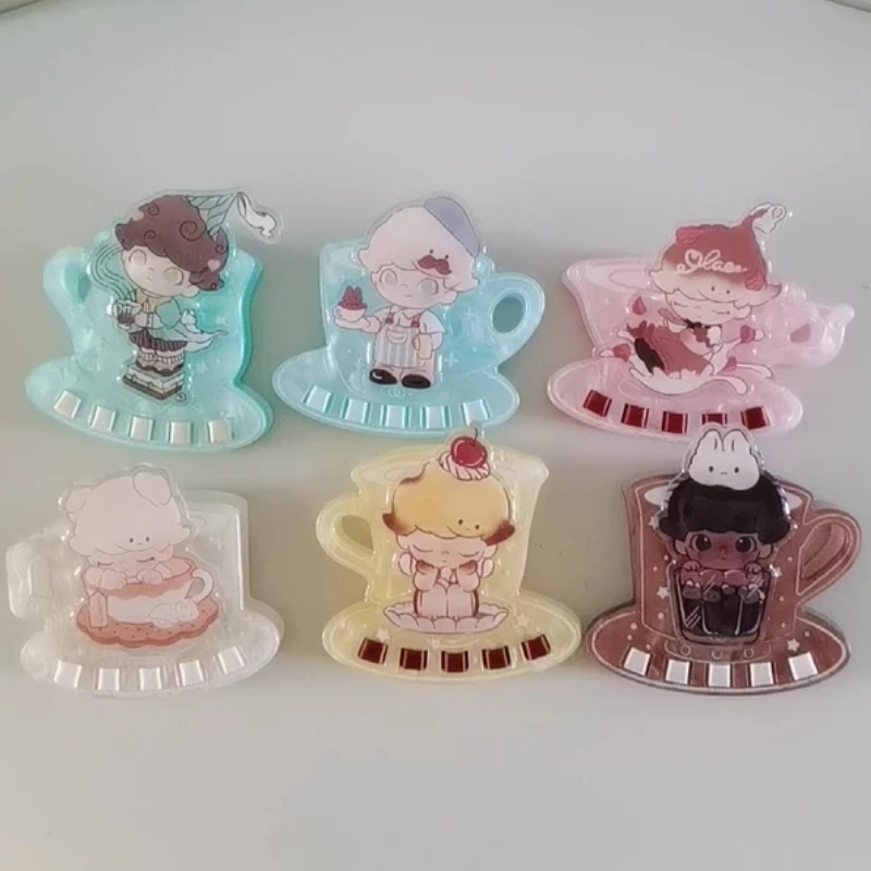 

genuine POPMART DIMOO blind box Acrylic Fridge Clip home decoration Valentine's Day gift desktop ornament cute toy mystery box