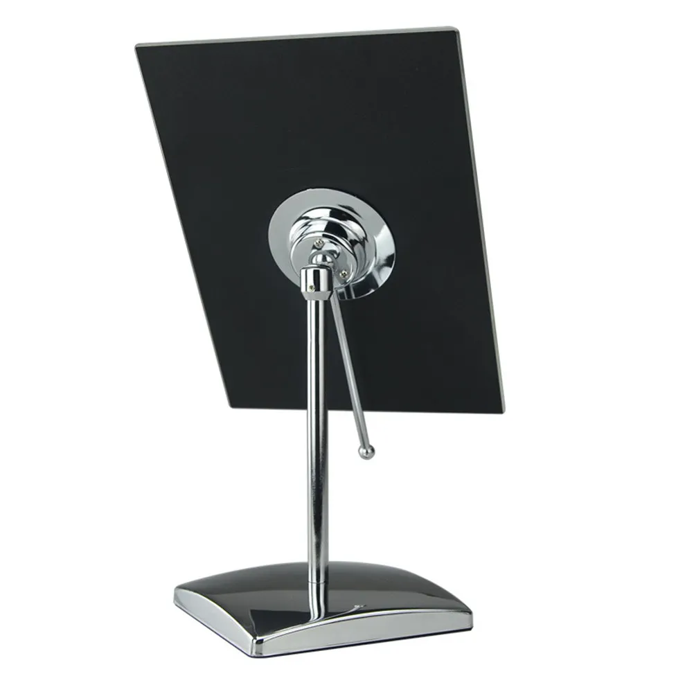 

Квадратное настольное зеркало для макияжа из премиальных материалов, одностороннее, с четким обзором, для спальни, для ежедневного использования, креативное