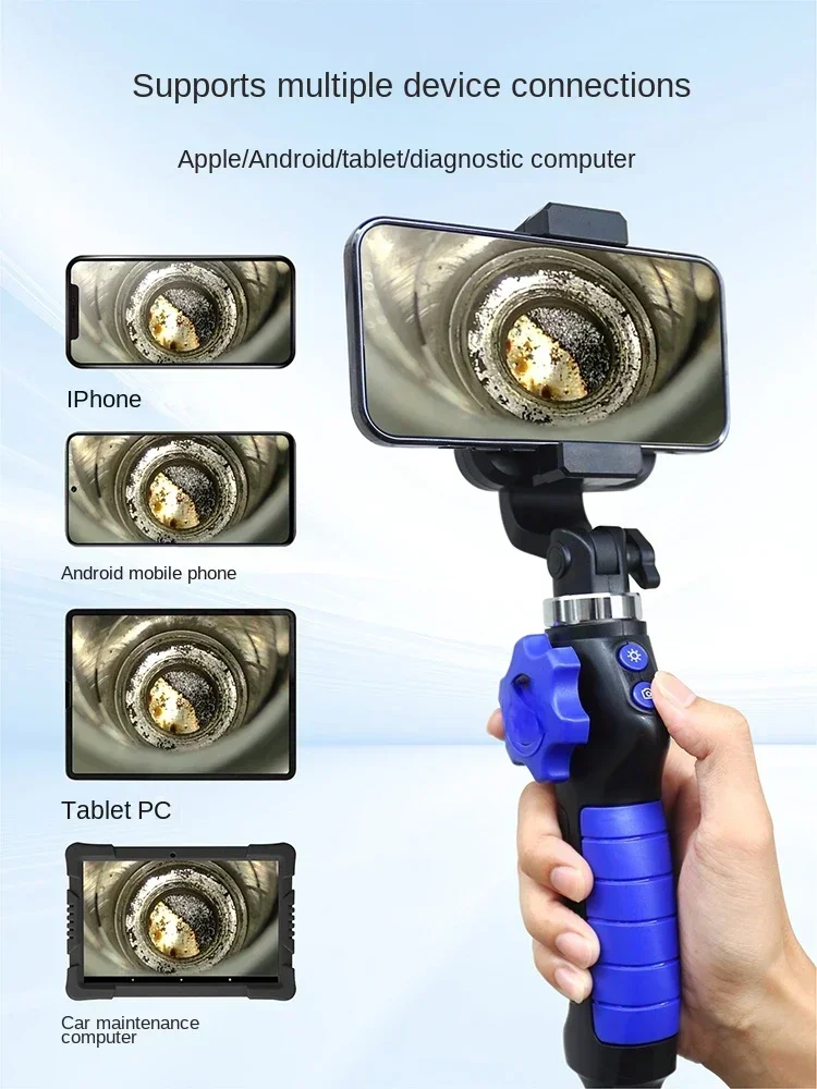 360-Degree Rotating HD Endoscope Special Camera for Auto Repair