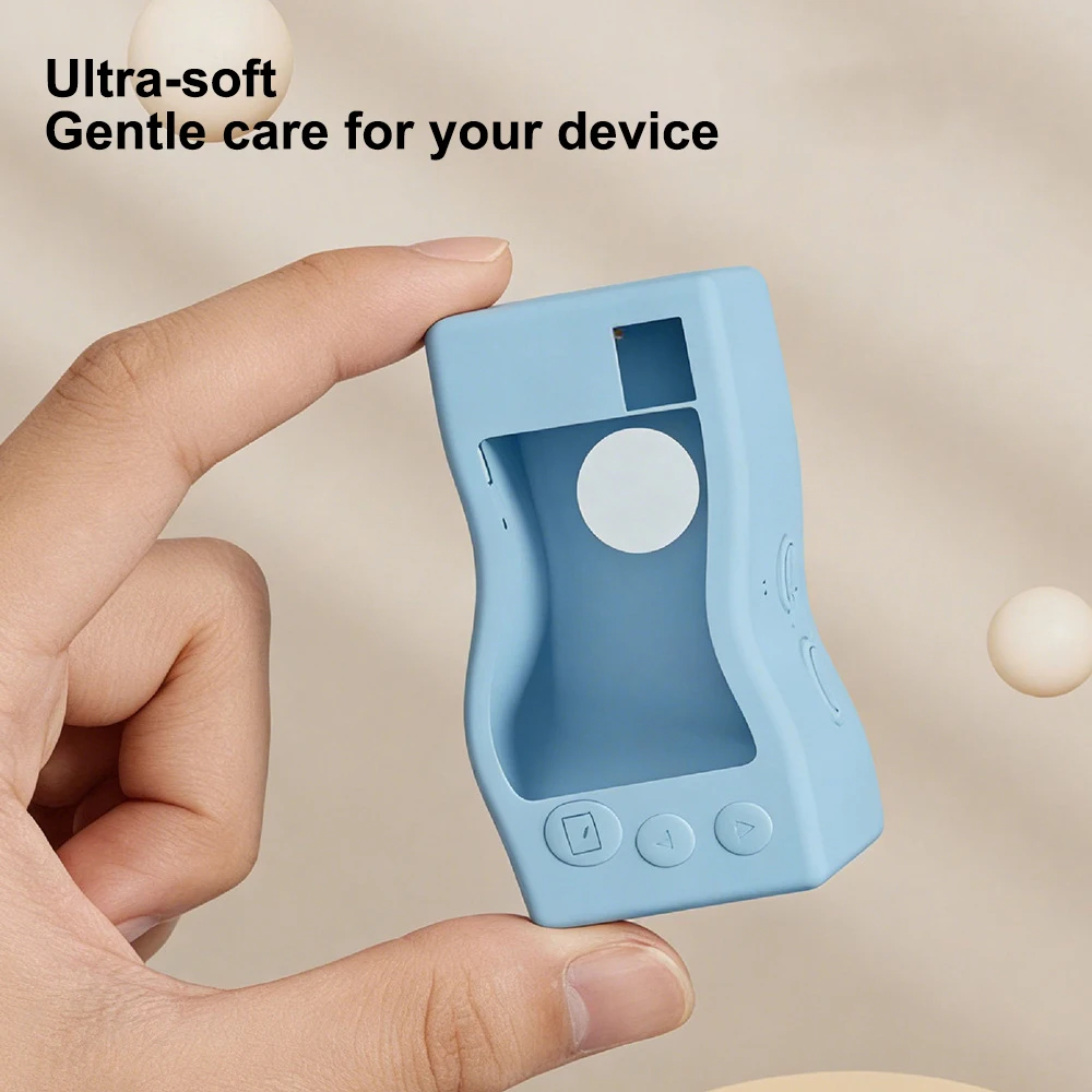 

For Kodak Charmera 1987 Keychain Camera Mini Keychain Camera Silicone Case Precise Cutouts Scratch Protection Cover
